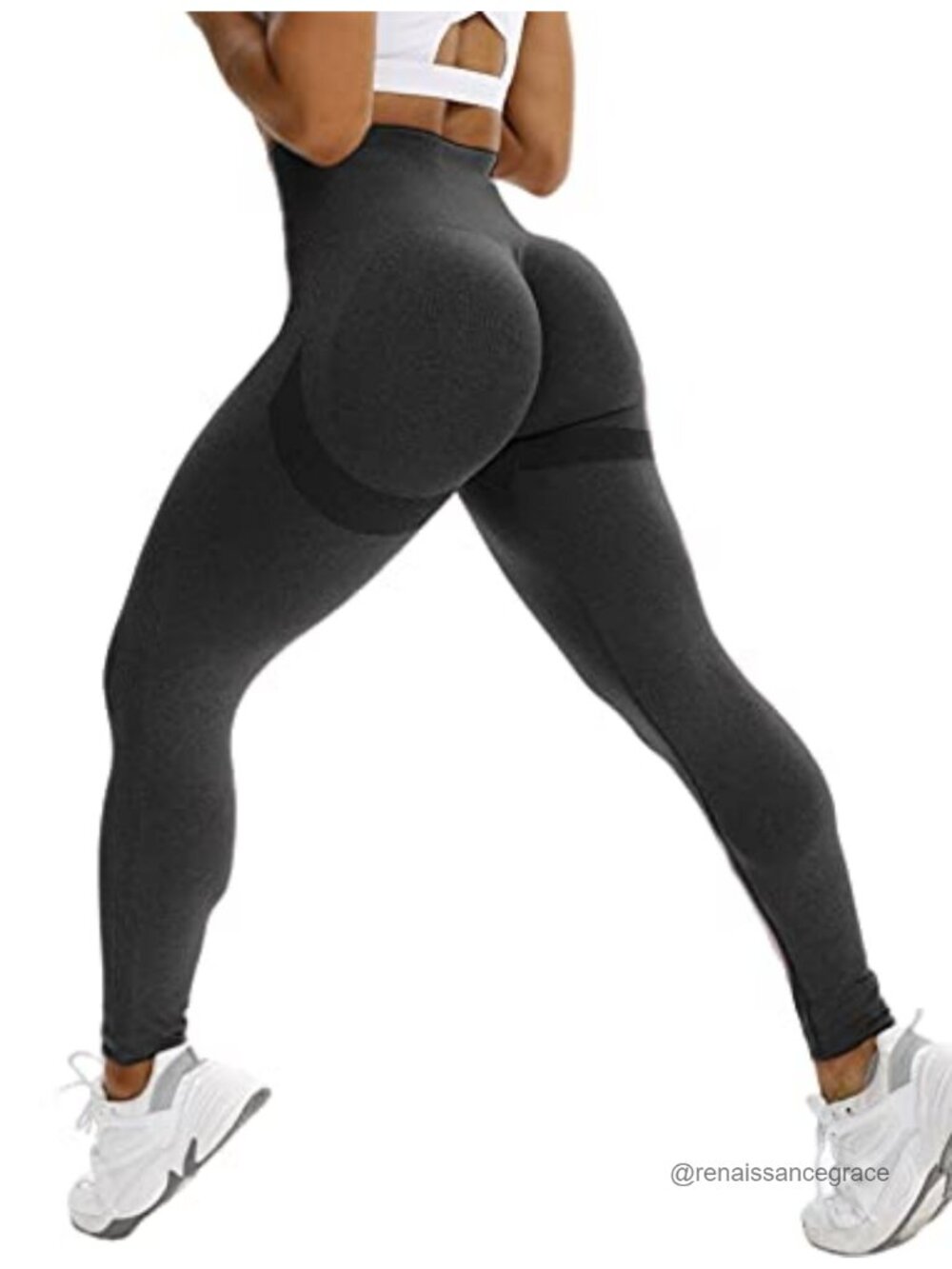 High Waisted Seamless Leggings Yoga Pants Butt Lift Tummy Control